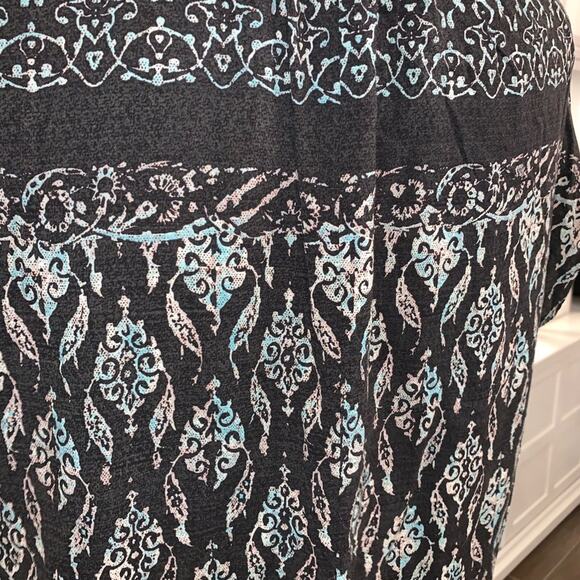 BCBGMaxAzria Ayanna Hi-Lo Vneck Oversized Top Sz S - Picture 4 of 7